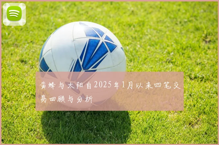 黄蜂与太阳自2025年1月以来四笔交易回顾与分析